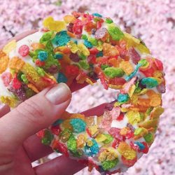 Beiler’s Donuts and Salads Fruity Pebbles