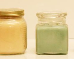 Bee Natural Candle Jars