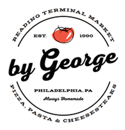 By George Pizza, Pasta & Cheesesteaks Logo