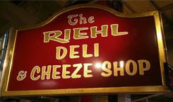 The Riehl Deli & Cheese Shop Logo